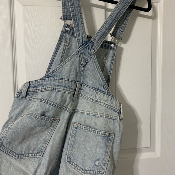 H&M/divided denim overalls - Picture 5 of 6